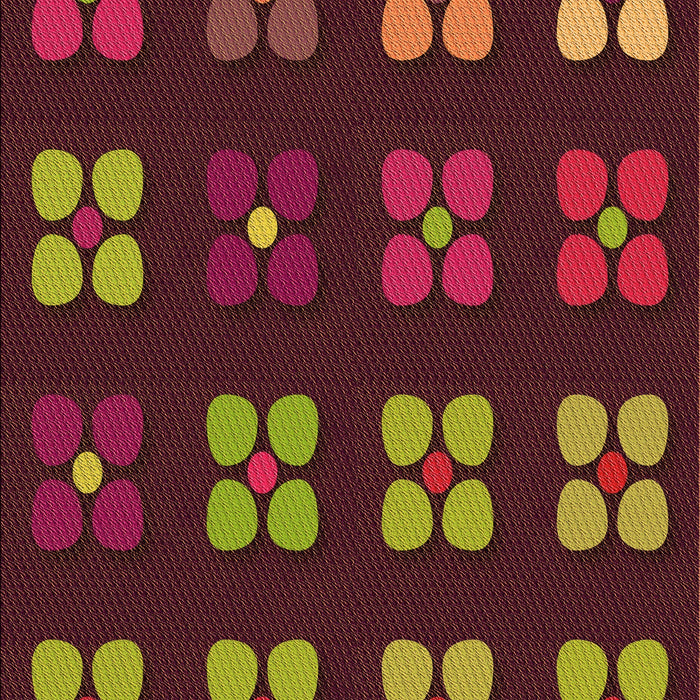 Patterned Light Brown Rug, pat1321org