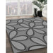 Machine Washable Transitional Grey Gray Rug in a Family Room, wshpat1322gry