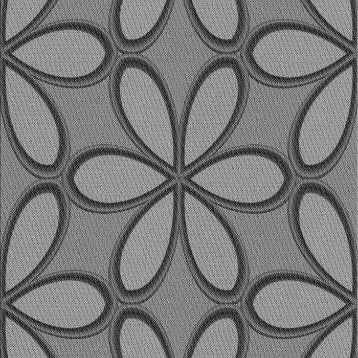 Machine Washable Transitional Grey Gray Rug, wshpat1322gry