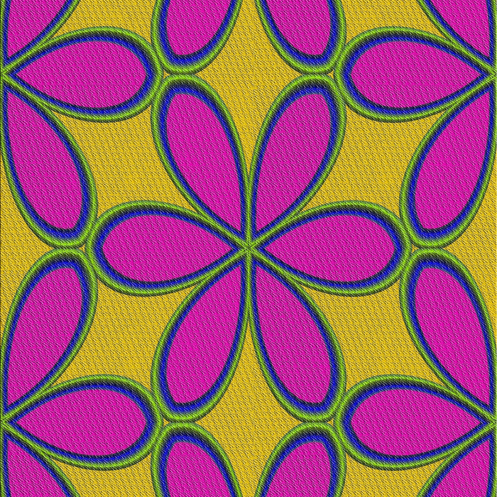 Patterned Dark Violet Purple Novelty Rug, pat1322