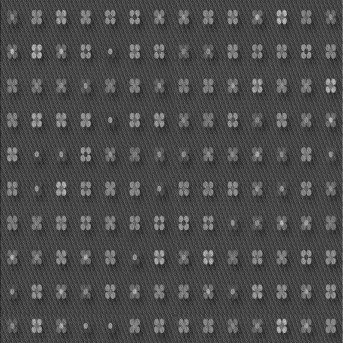 Patterned Charcoal Black Rug, pat1323gry