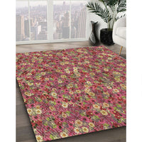 Patterned Peru Brown Rug, pat1324brn