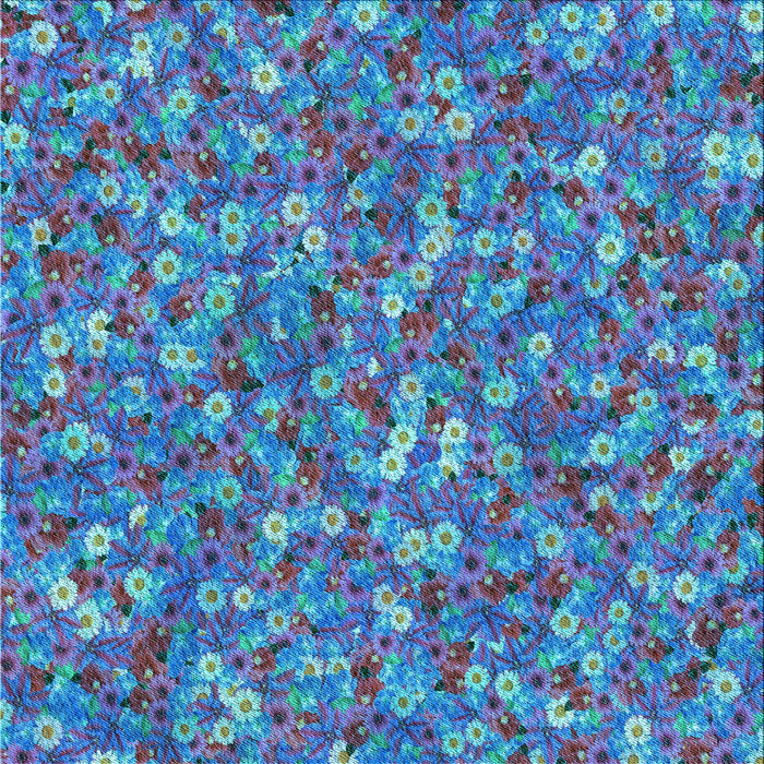 Round Machine Washable Transitional Deep Periwinkle Purple Rug, wshpat1324lblu