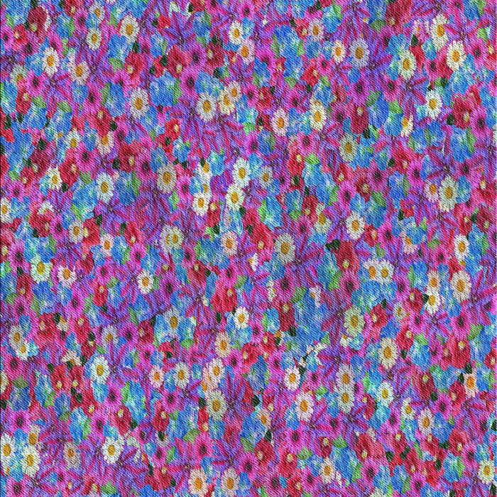 Patterned Violet Red Pink Novelty Rug, pat1324