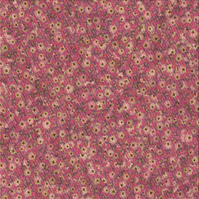 Round Patterned Sunrise Orange Rug, pat1325brn