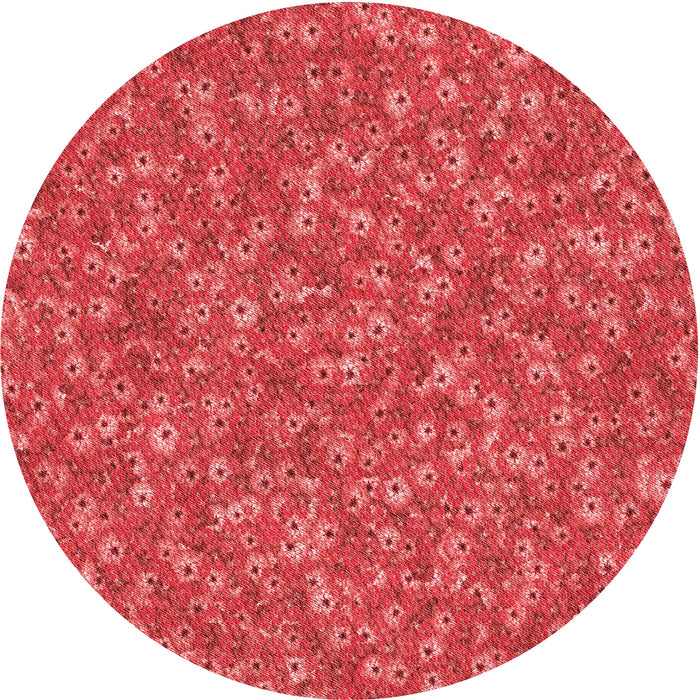 Square Patterned Red Rug, pat1325rd