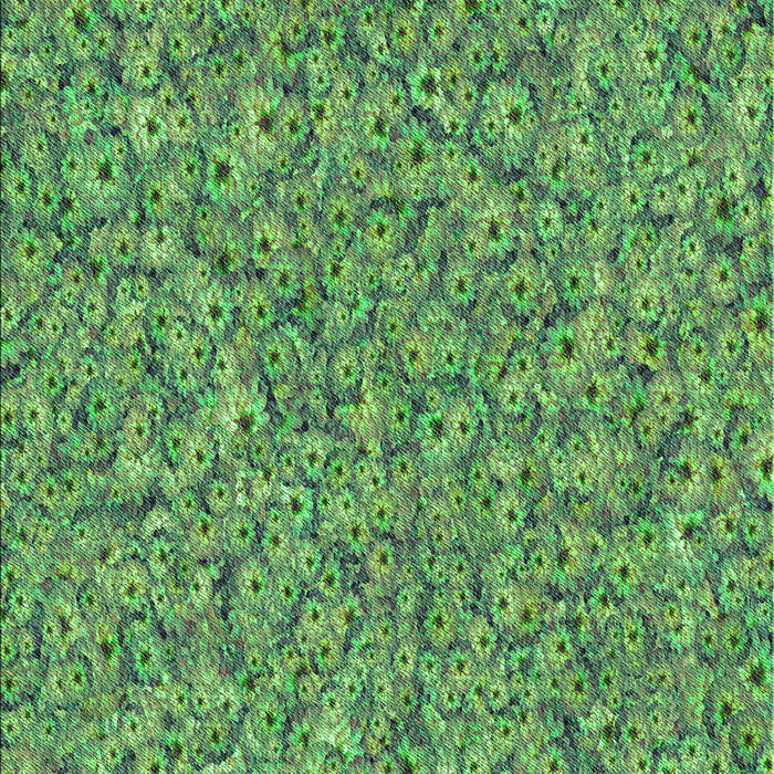 Patterned Medium Forest Green Rug, pat1326grn