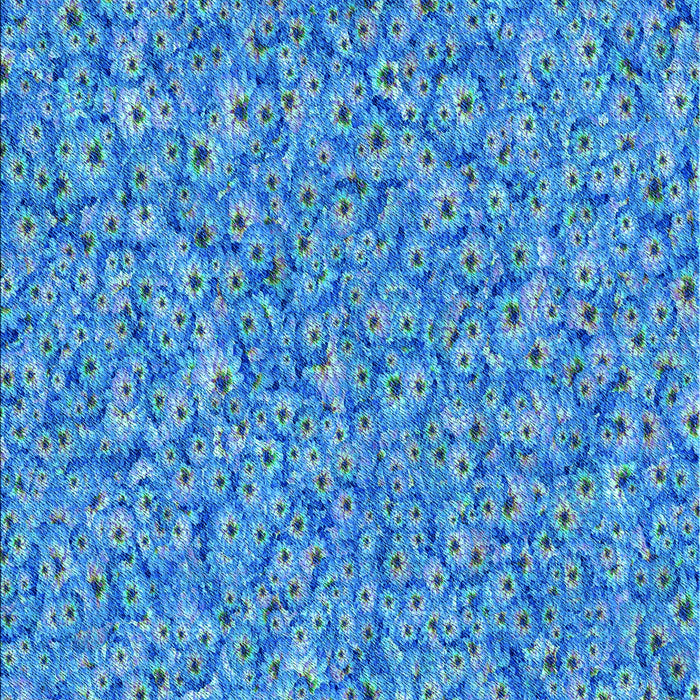 Patterned Blue Rug, pat1326lblu