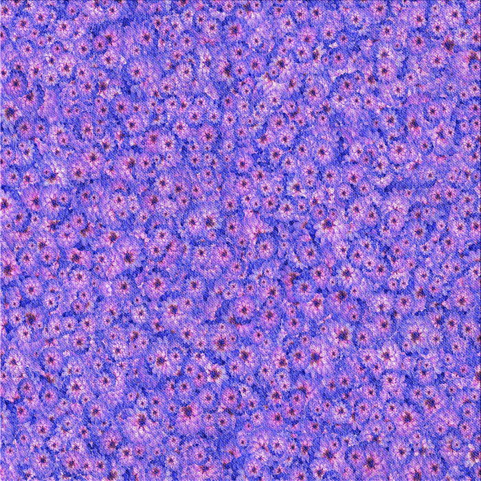Round Patterned Purple Rug, pat1326pur