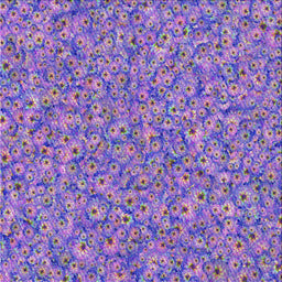 Sideview of Machine Washable Transitional Clematis Violet Purple Rug, wshpat1326