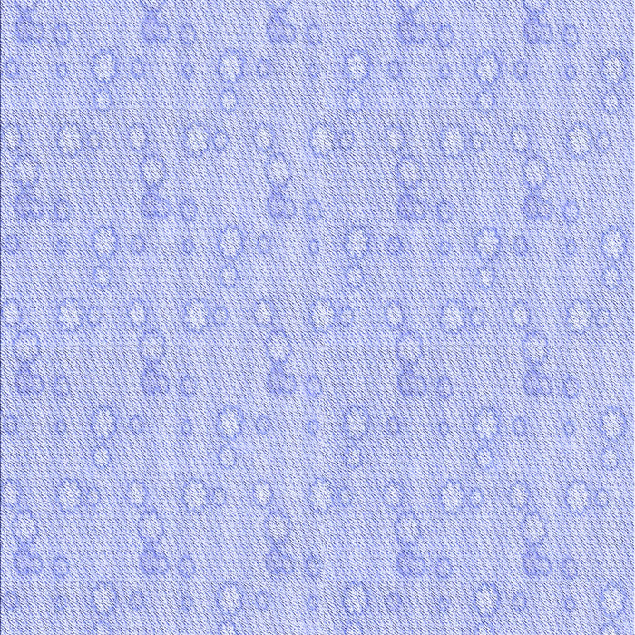 Patterned Sky Blue Rug, pat1327blu