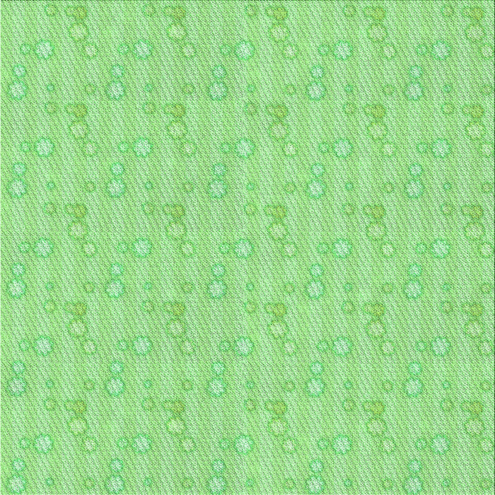 Round Machine Washable Transitional Green Rug, wshpat1327grn