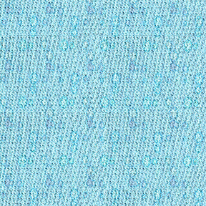 Patterned Blue Rug, pat1327lblu