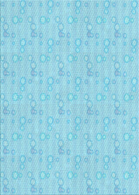 Machine Washable Transitional Blue Rug, wshpat1327lblu