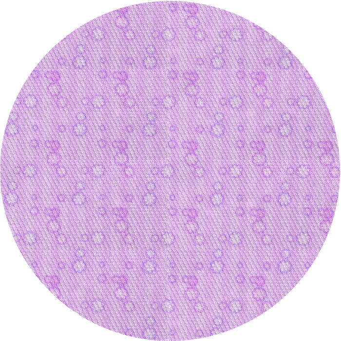 Square Machine Washable Transitional Purple Rug in a Living Room, wshpat1327pur