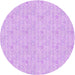 Square Machine Washable Transitional Purple Rug in a Living Room, wshpat1327pur