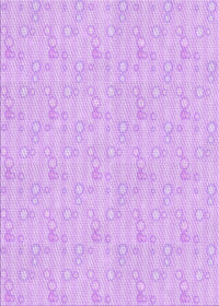 Machine Washable Transitional Purple Rug, wshpat1327pur