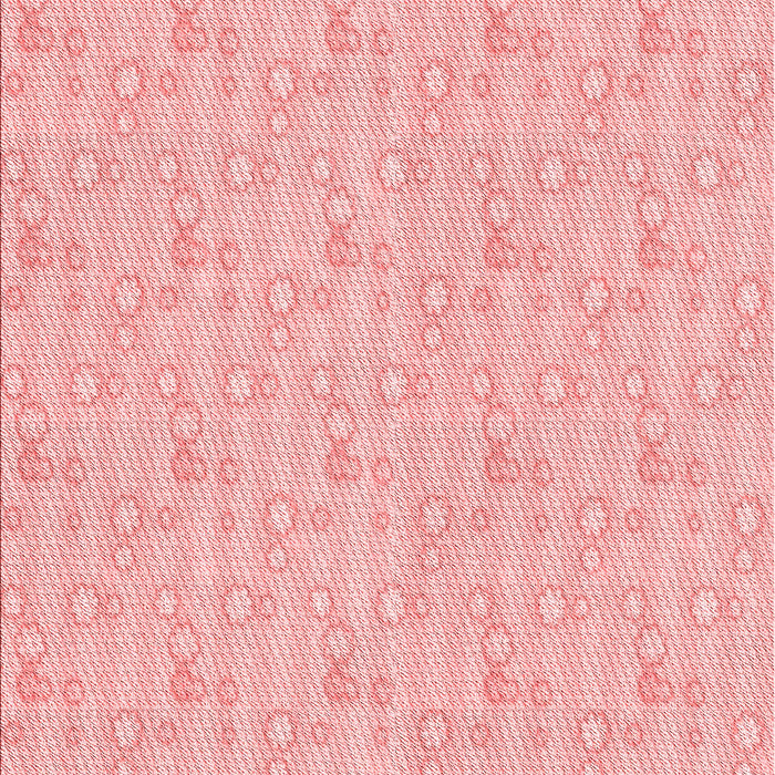 Patterned Red Rug, pat1327rd