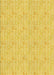 Patterned Yellow Rug, pat1327yw