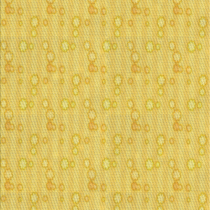 Machine Washable Transitional Yellow Rug, wshpat1327yw