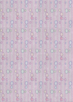 Machine Washable Transitional Pink Rug, wshpat1327