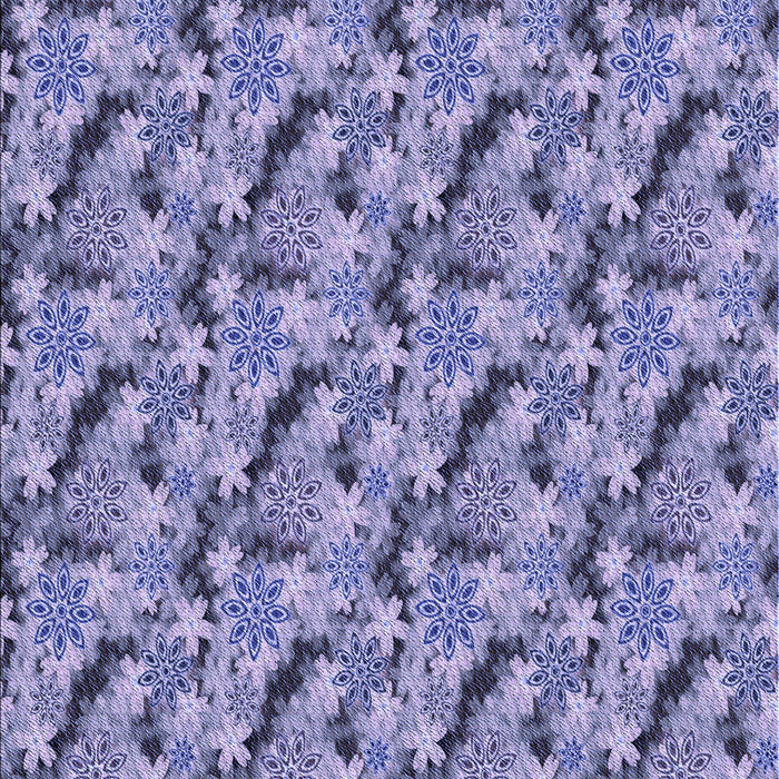 Patterned Deep Periwinkle Purple Rug, pat1328blu