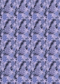 Machine Washable Transitional Deep Periwinkle Purple Rug, wshpat1328blu