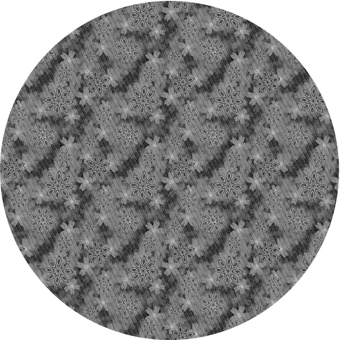 Square Patterned Gray Rug, pat1328gry