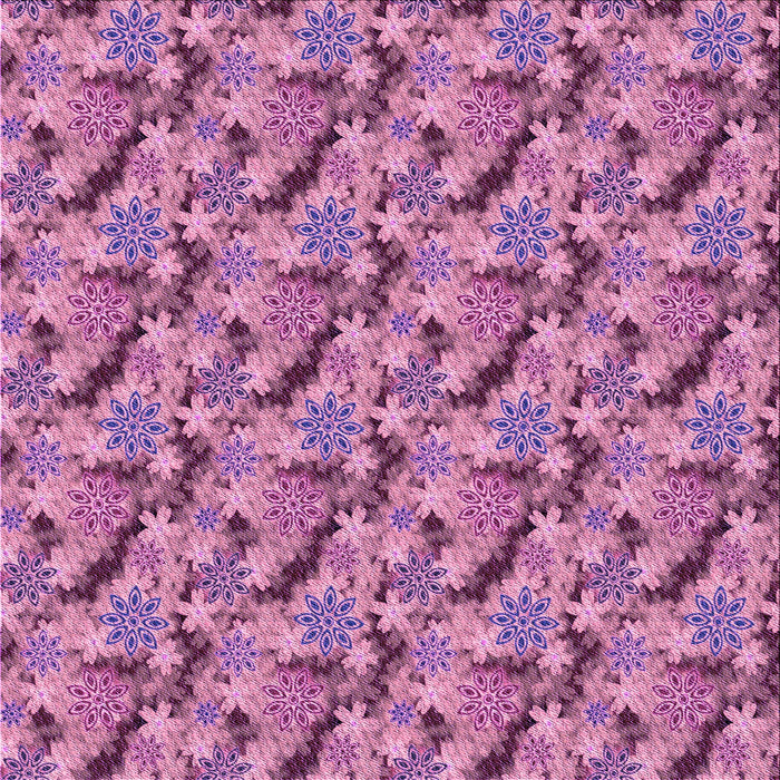 Round Patterned Dark Pink Rug, pat1328pur