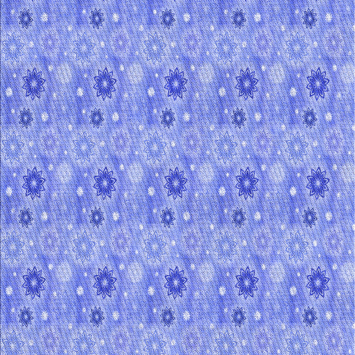 Machine Washable Transitional Sky Blue Rug, wshpat1329blu