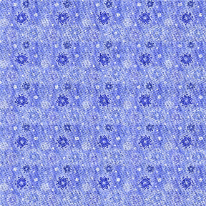 Round Machine Washable Transitional Sky Blue Rug, wshpat1329blu