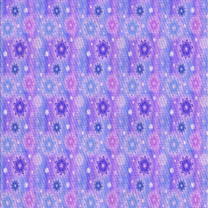 Machine Washable Transitional Purple Rug, wshpat1329pur