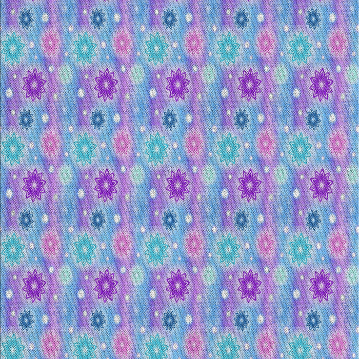 Patterned Light Purple Novelty Rug, pat1329