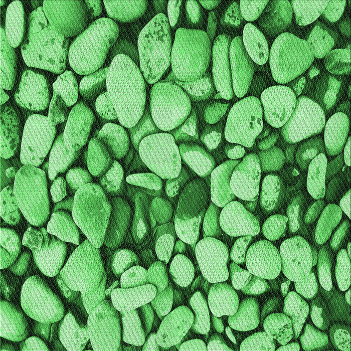 Round Machine Washable Transitional Green Rug, wshpat133grn