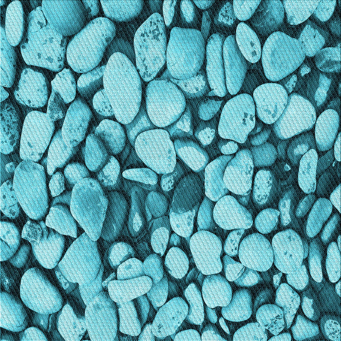 Round Machine Washable Transitional Teal Green Rug, wshpat133lblu