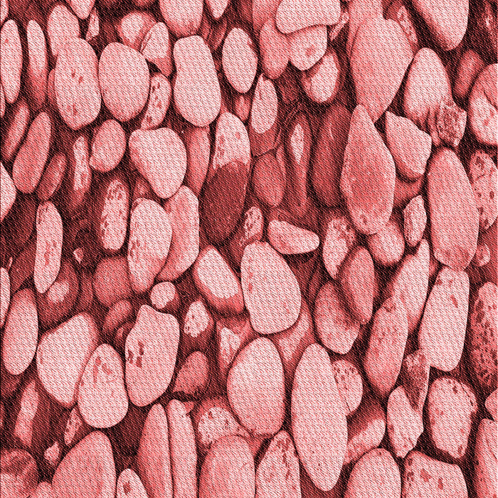 Patterned Light Salmon Pink Rug, pat133rd