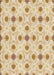 Patterned Khaki Gold Rug, pat1330brn