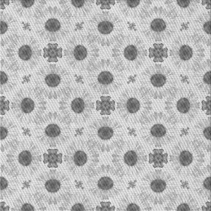 Round Machine Washable Transitional Gunmetal Gray Rug, wshpat1330gry