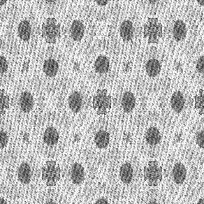 Patterned Gunmetal Gray Rug, pat1330gry