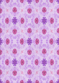 Machine Washable Transitional Purple Rug, wshpat1330pur