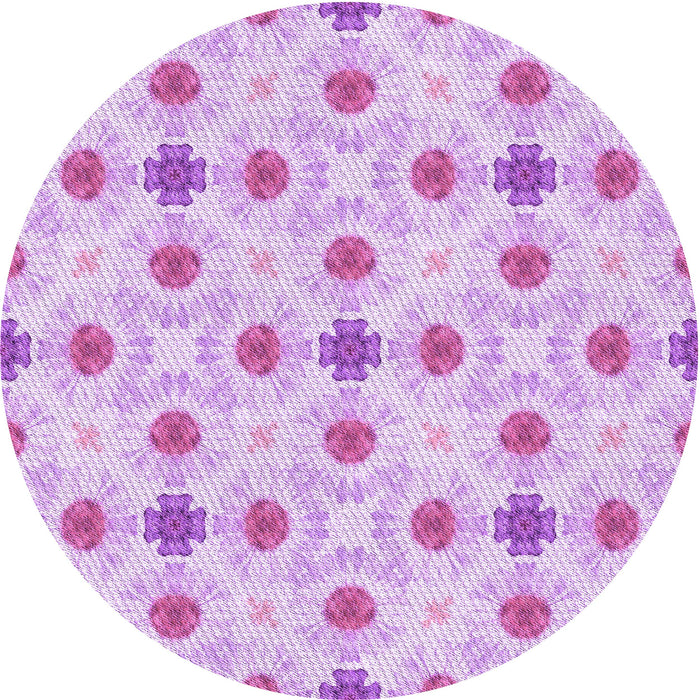 Square Machine Washable Transitional Purple Rug in a Living Room, wshpat1330pur