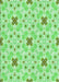 Patterned Jade Green Rug, pat1331grn