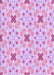 Patterned Blossom Pink Rug, pat1331pur