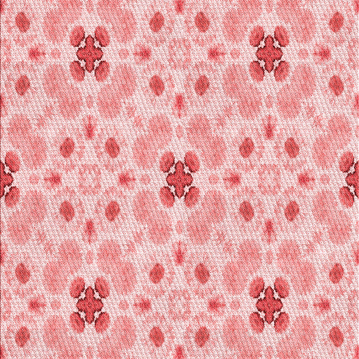 Machine Washable Transitional Red Rug, wshpat1331rd