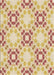 Patterned Brown Gold Rug, pat1332brn