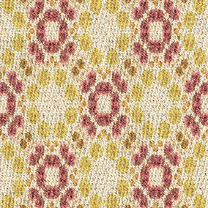 Patterned Brown Gold Rug, pat1332brn