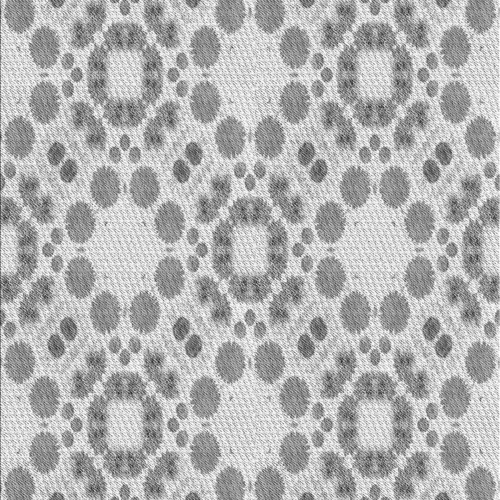 Patterned Gunmetal Gray Rug, pat1332gry