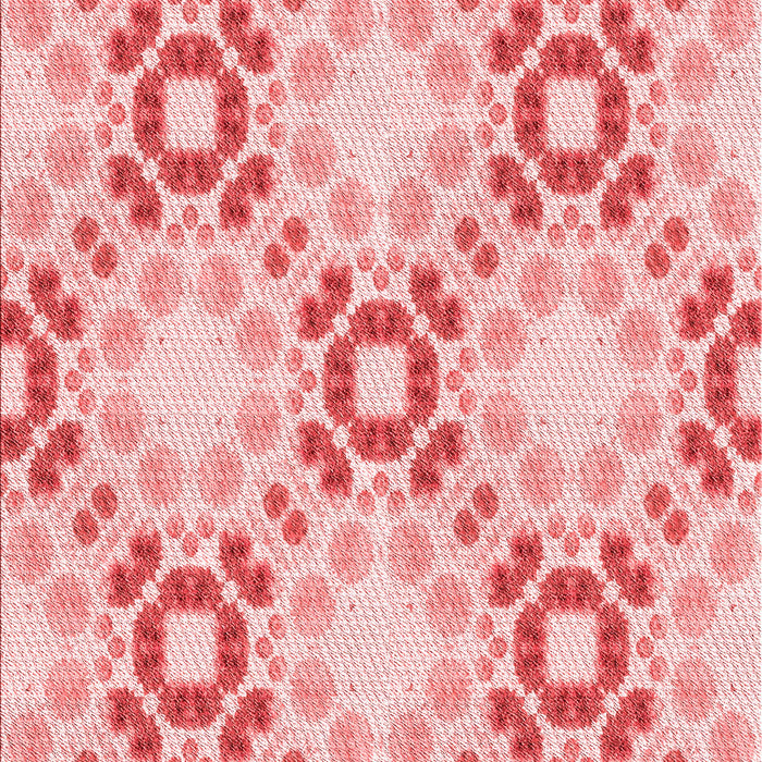 Patterned Red Rug, pat1332rd
