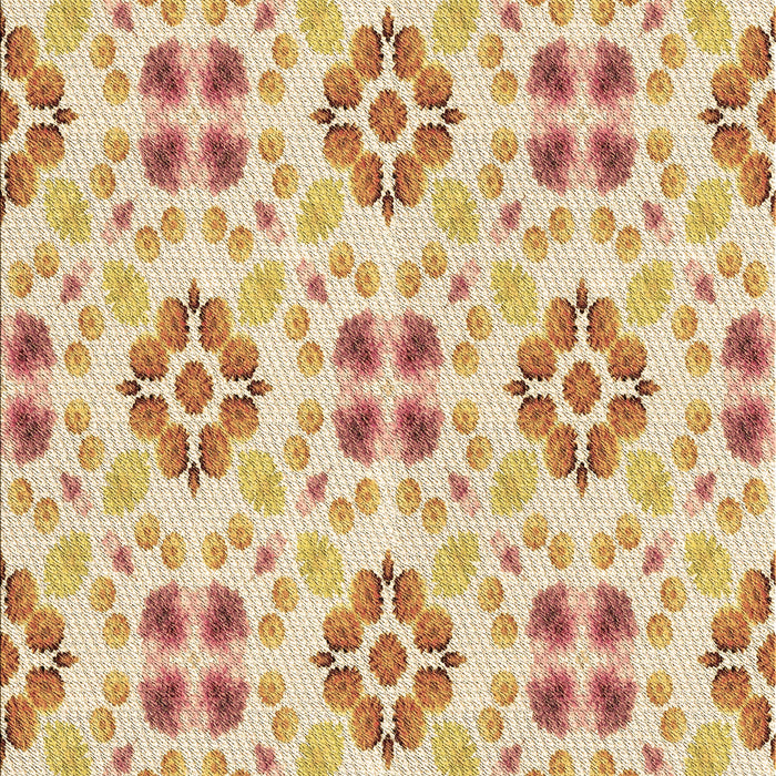 Machine Washable Transitional Khaki Gold Rug, wshpat1333brn