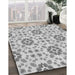 Machine Washable Transitional Gray Rug in a Family Room, wshpat1333gry